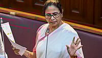 PTI : West Bengal CM Mamata Banerjee at state Assembly as she speaks about Anti-Rape Bill